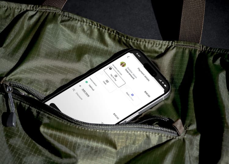 img setmore tap to pay option on mobile screen
