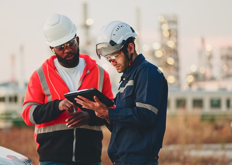 field services specialists at work