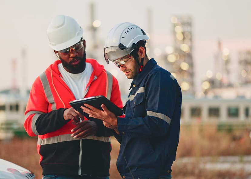 field services specialists at work