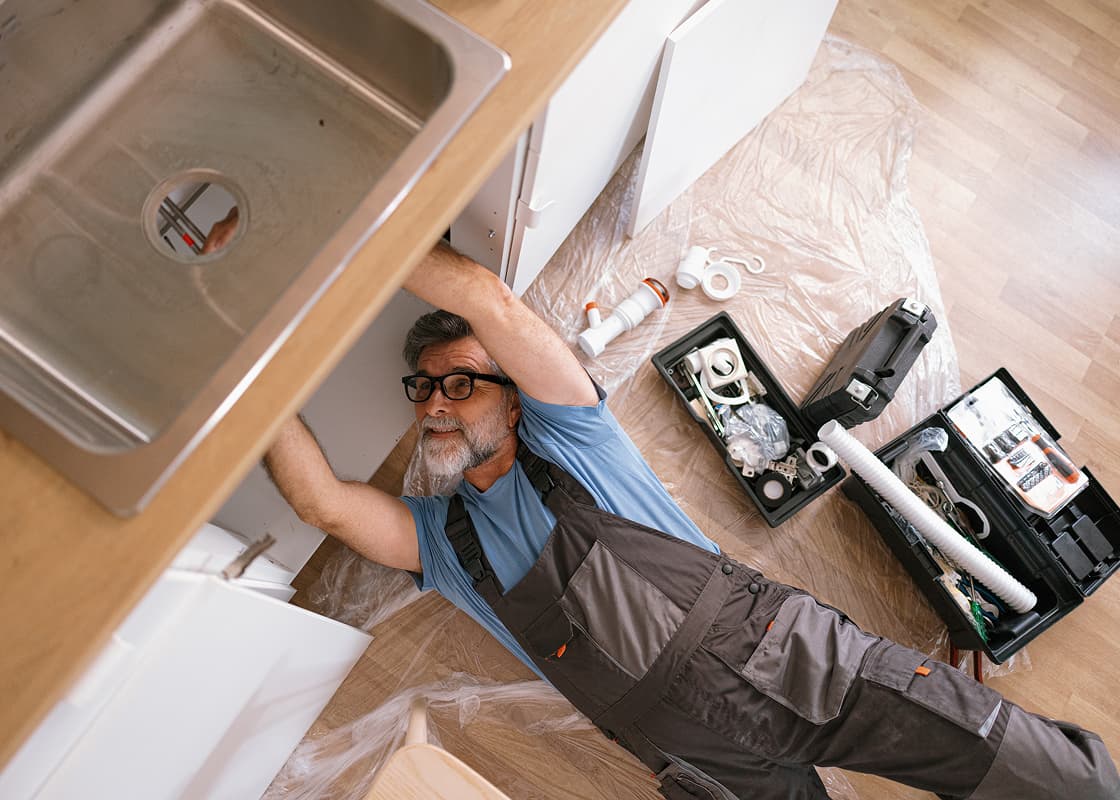 home services specialist at work