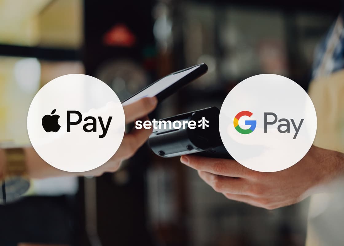 mobile payment with Apple Pay and Google Pay