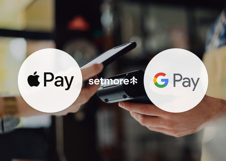 mobile payment with Apple Pay and Google Pay