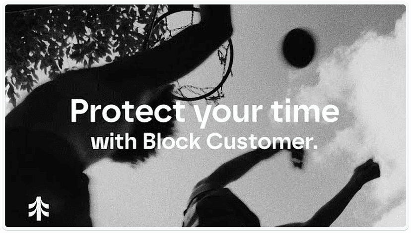 block customer video cover